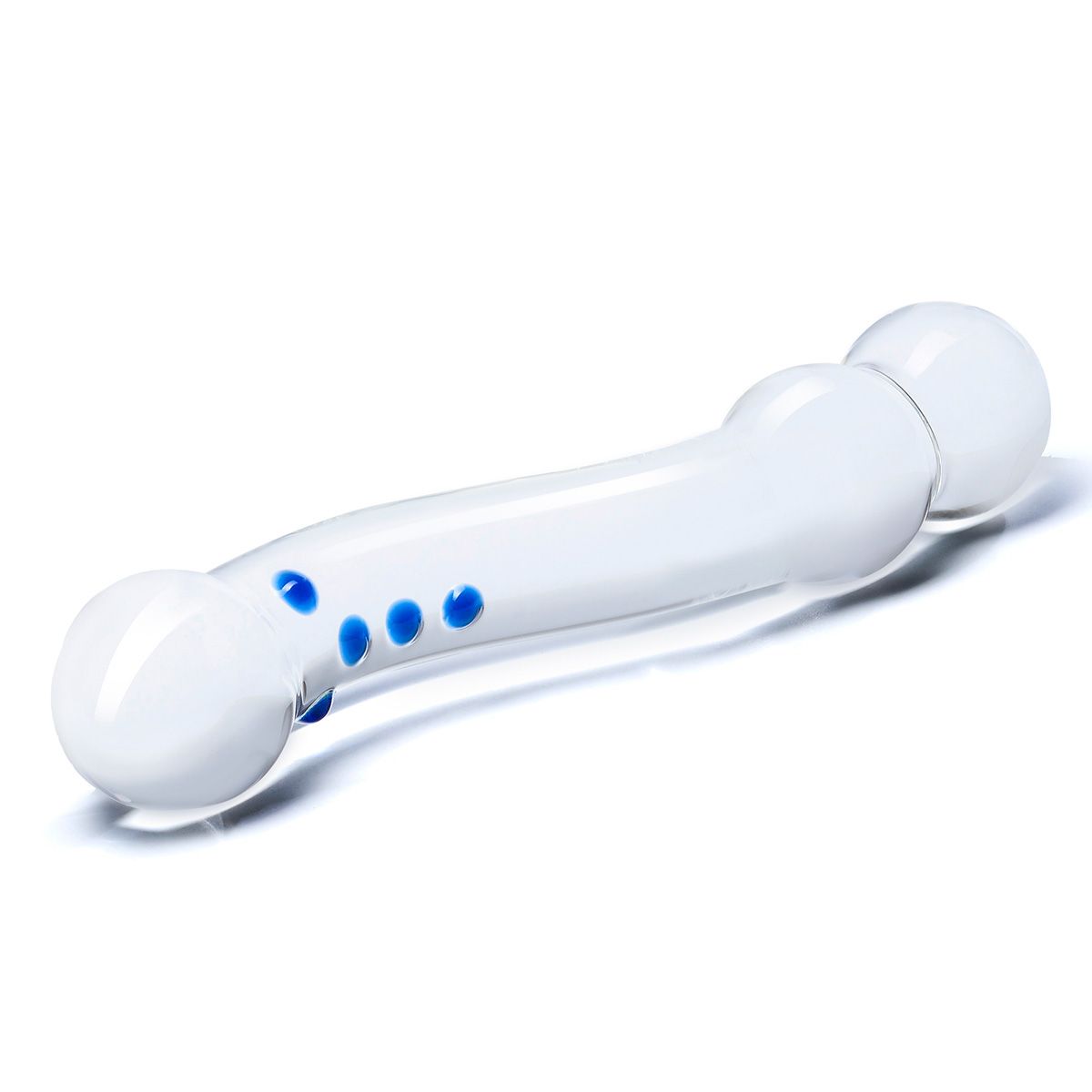 Изогнутый стеклянный стимулятор G-точки Curved G-Spot - 15,2 см.
