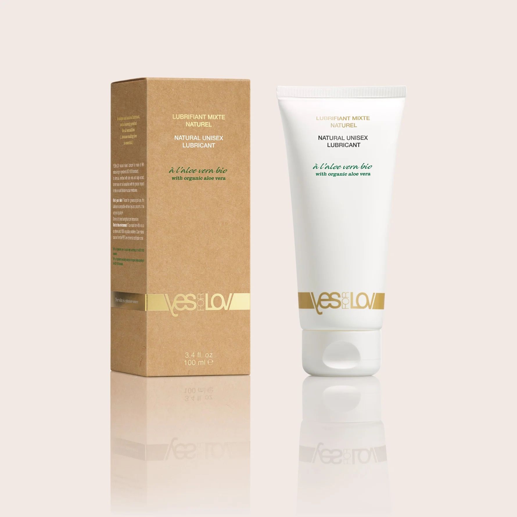 Натуральный лубрикант Natural Unisex Lubricant с алоэ вера и экстрактом шалфея - 100 мл.