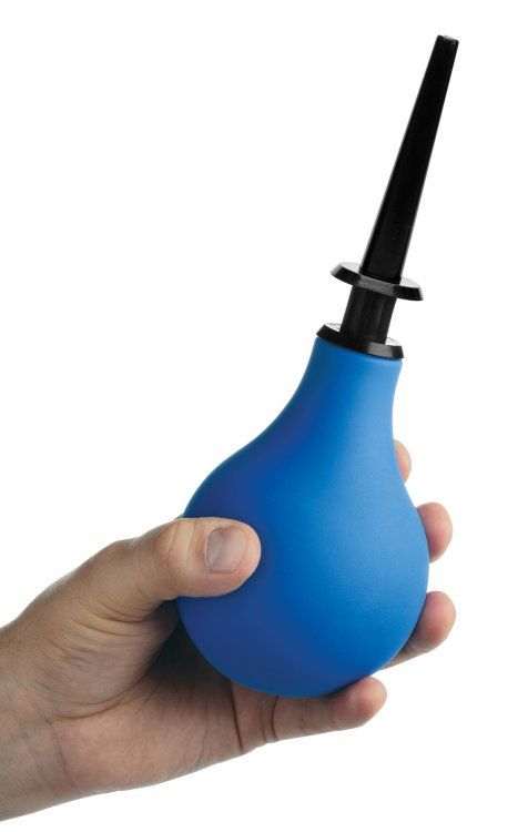 Анальный душ с 3 насадками Premium One-way Valve Anal Douche Set