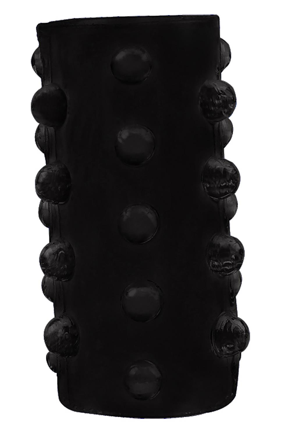 Набор из 7 черных насадок Penis Sleeves Set