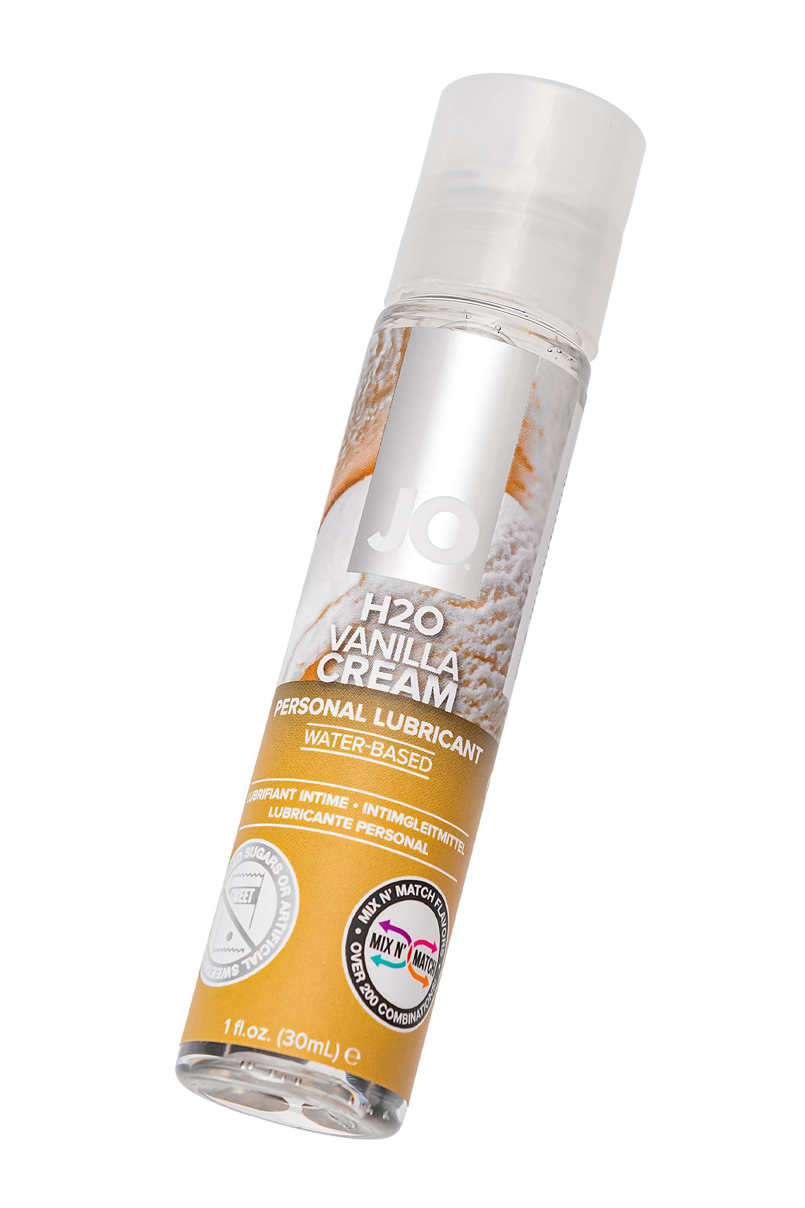 Ароматизированный лубрикант на водной основе JO Flavored Vanilla H2O - 30 мл.