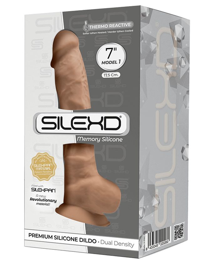 Карамельный фаллоимитатор SILEXD Model 1 7’’ - 17,5 см.