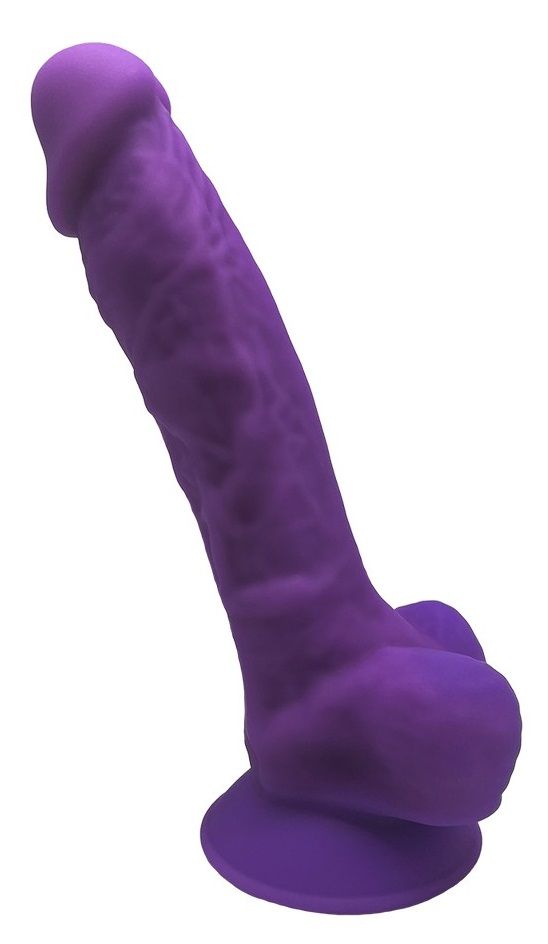 Фиолетовый фаллоимитатор SILEXD Model 1 7’’ - 17,6 см.