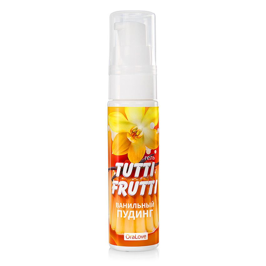 Интимный гель на водной основе Tutti-Frutti «Ванильный пудинг» - 30 гр.