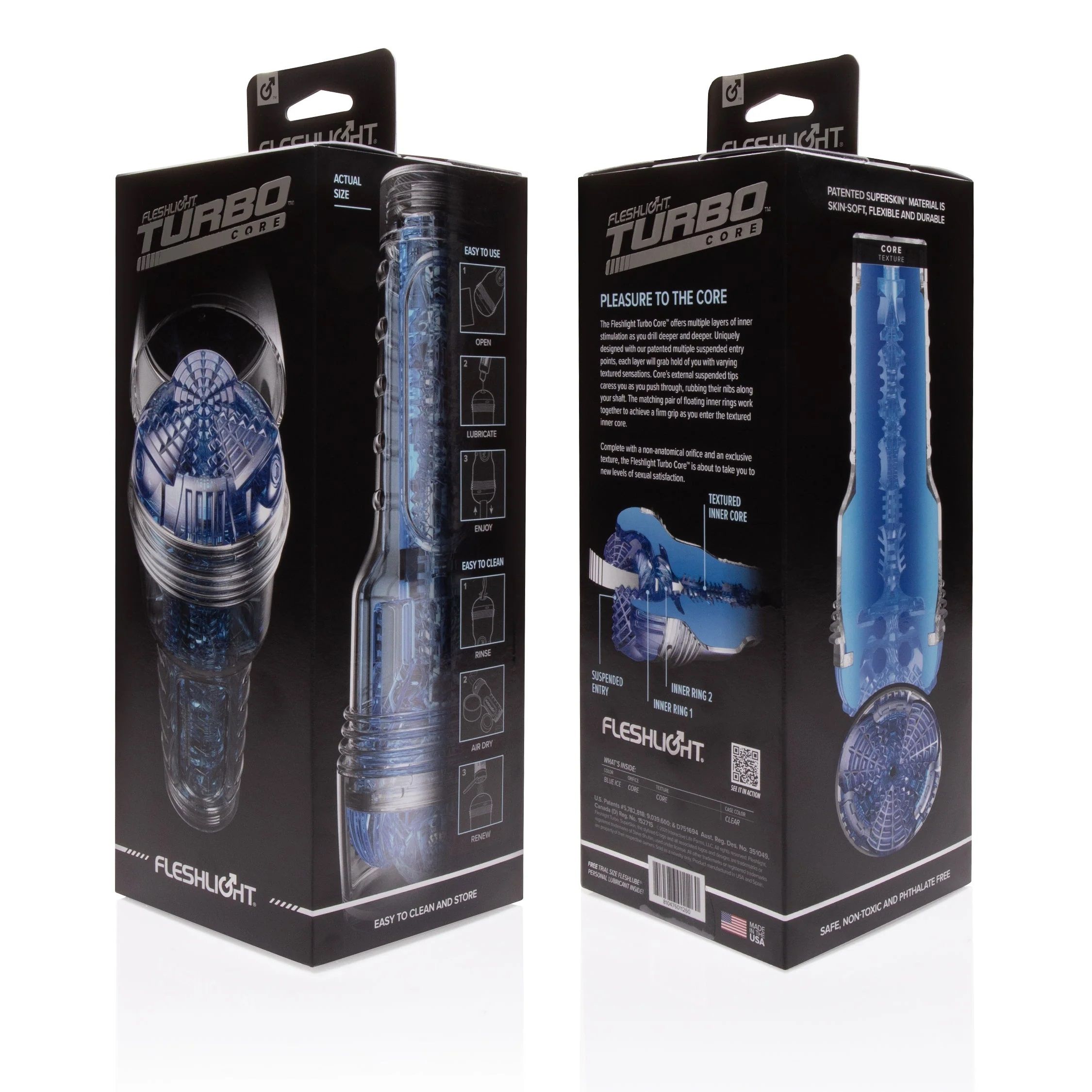 Мастурбатор Fleshlight Turbo Core