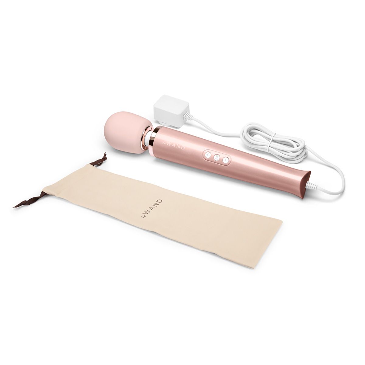 Проводной жезловый вибромассажер Le Wand Powerful Plug-In Vibrating Massger - 34 см.