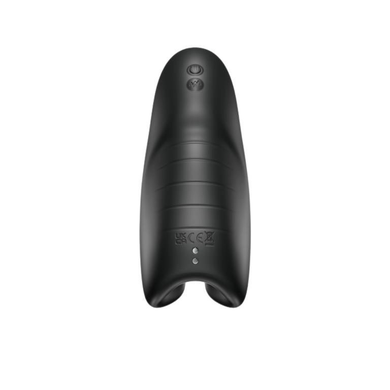 Черный мастурбатор SVibe Evo с вибрацией