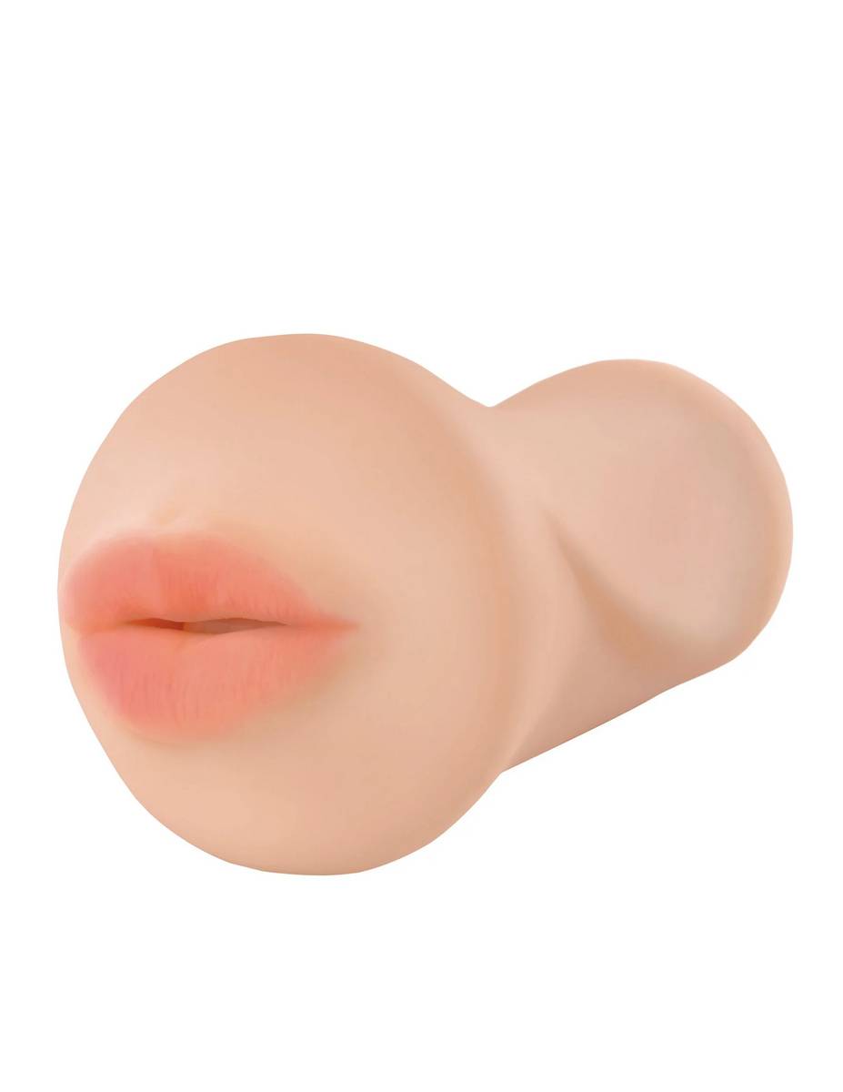Телесный мастурбатор-ротик Deep Throat Cocksucker