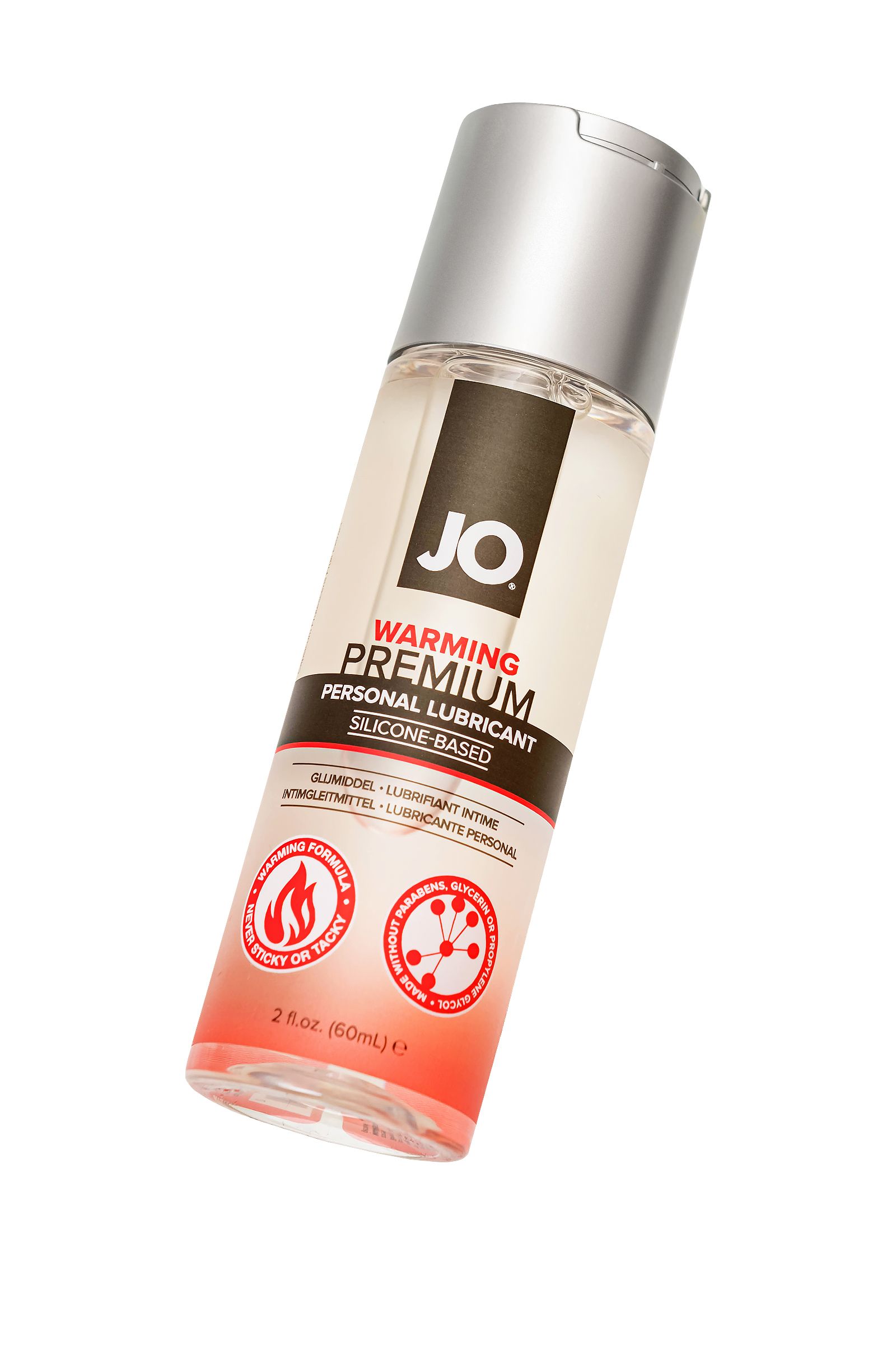 Возбуждающий лубрикант на силиконовой основе JO Personal Premium Lubricant  Warming - 60 мл.