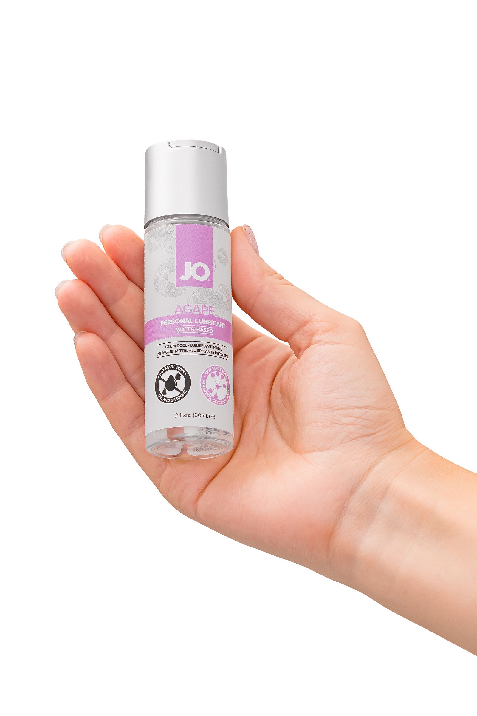 Лубрикант на водной основе для женщин JO AGAPE LUBRICANT ORIGINAL - 60 мл.