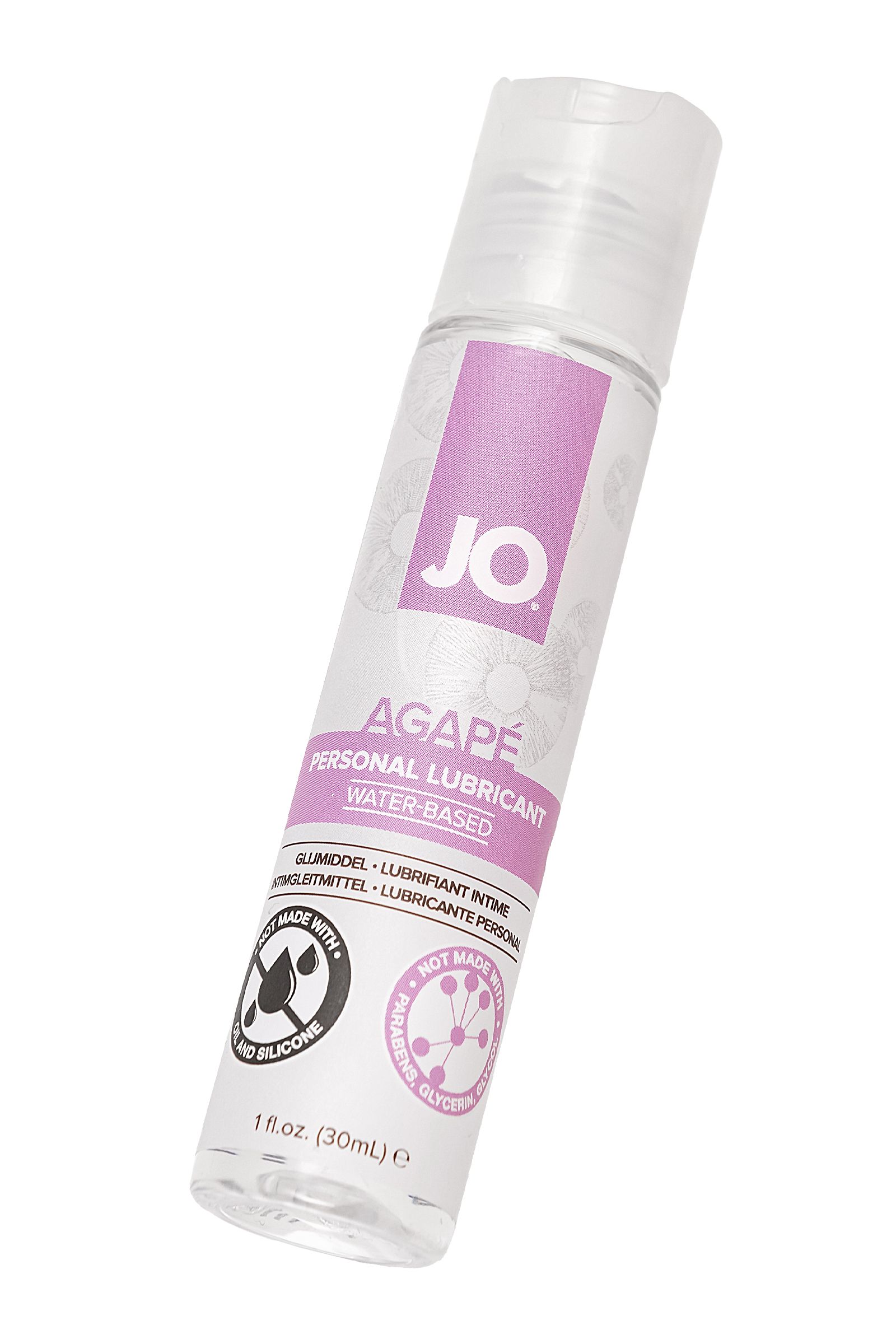 Лубрикант на водной основе для женщин JO AGAPE ORIGINAL - 30 мл.