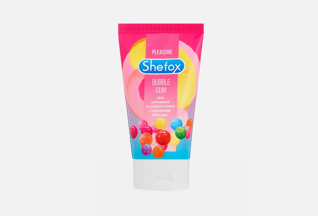 Интимная гель-смазка Shefox «Бабл гам» - 50 мл.             