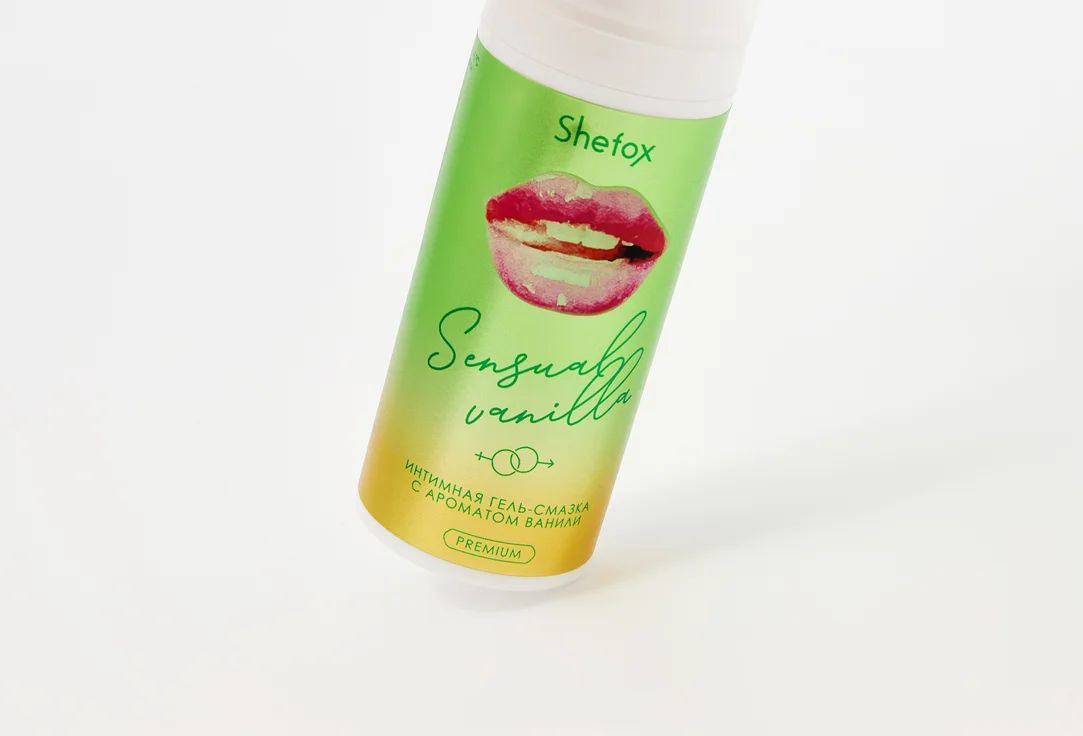 Интимная гель-смазка Shefox Premium «Чувственная ваниль» - 50 мл.
