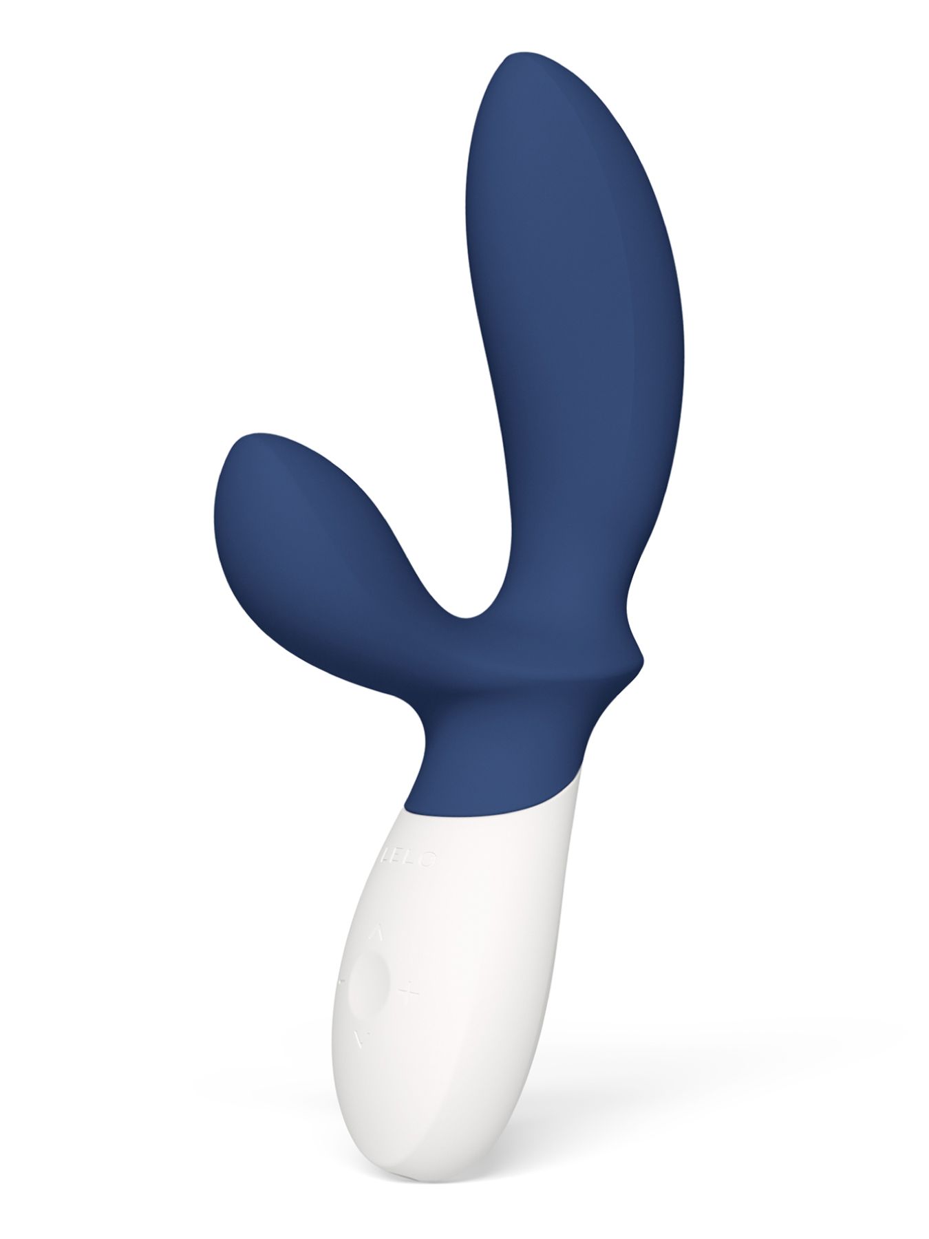 Синий вибромассажер простаты Lelo Loki Wave 2 - 19,6 см.