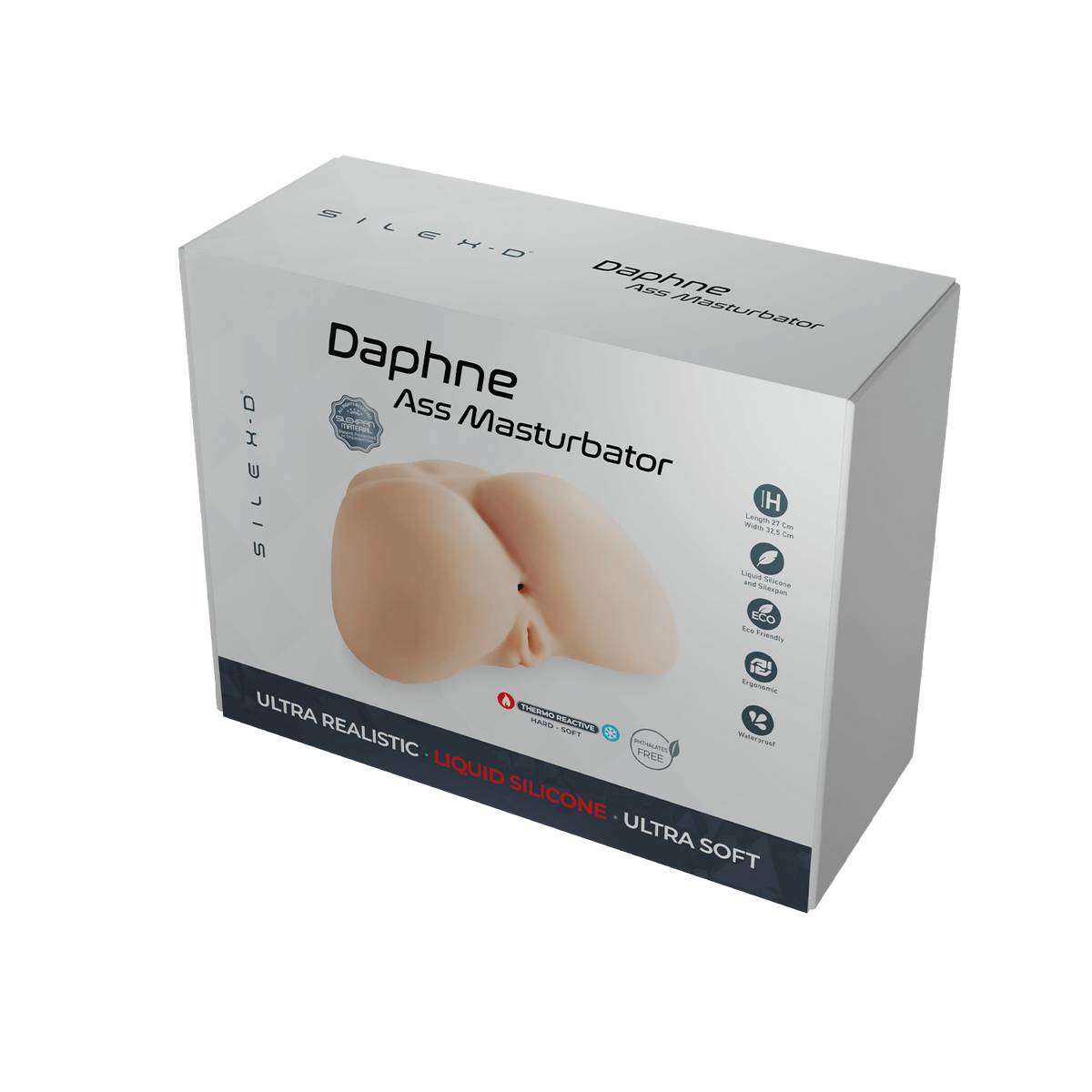 Телесный мастурбатор-полуторс Daphne