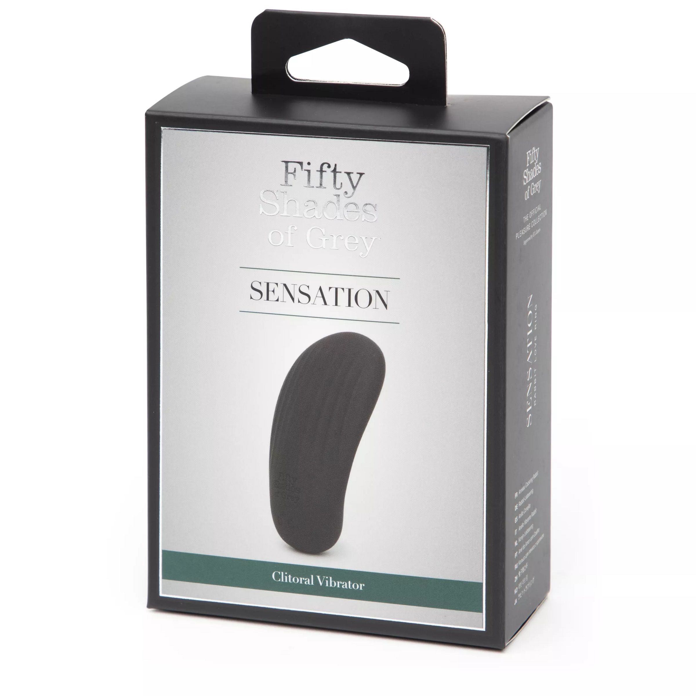 Черный клиторальный вибратор Sensation Clitoral Vibrator
