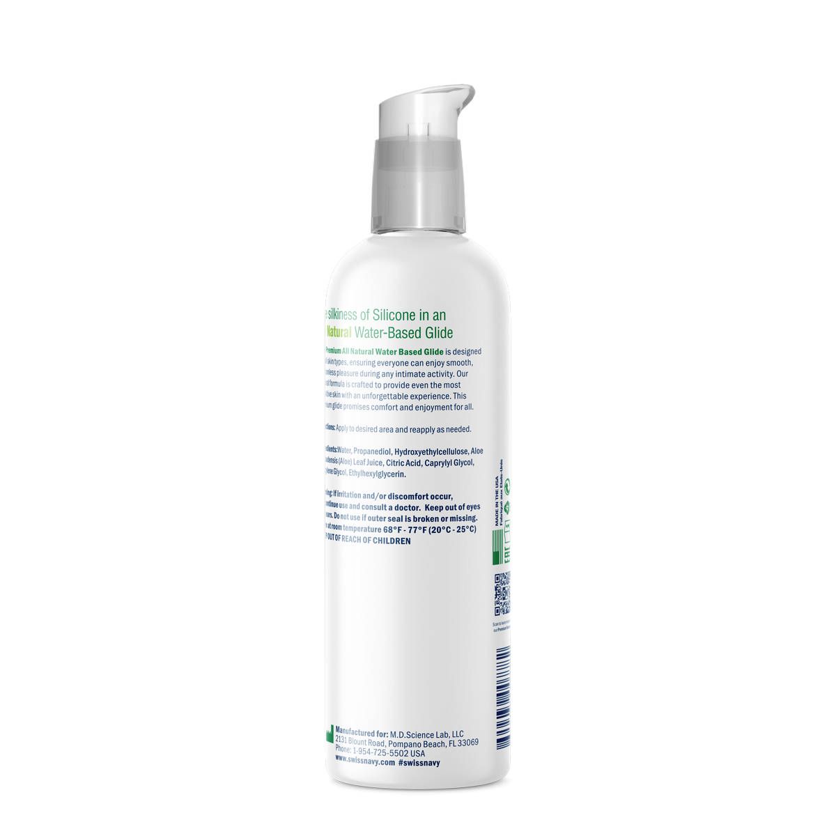 Лубрикант на водной основе All Natural - 237 мл.