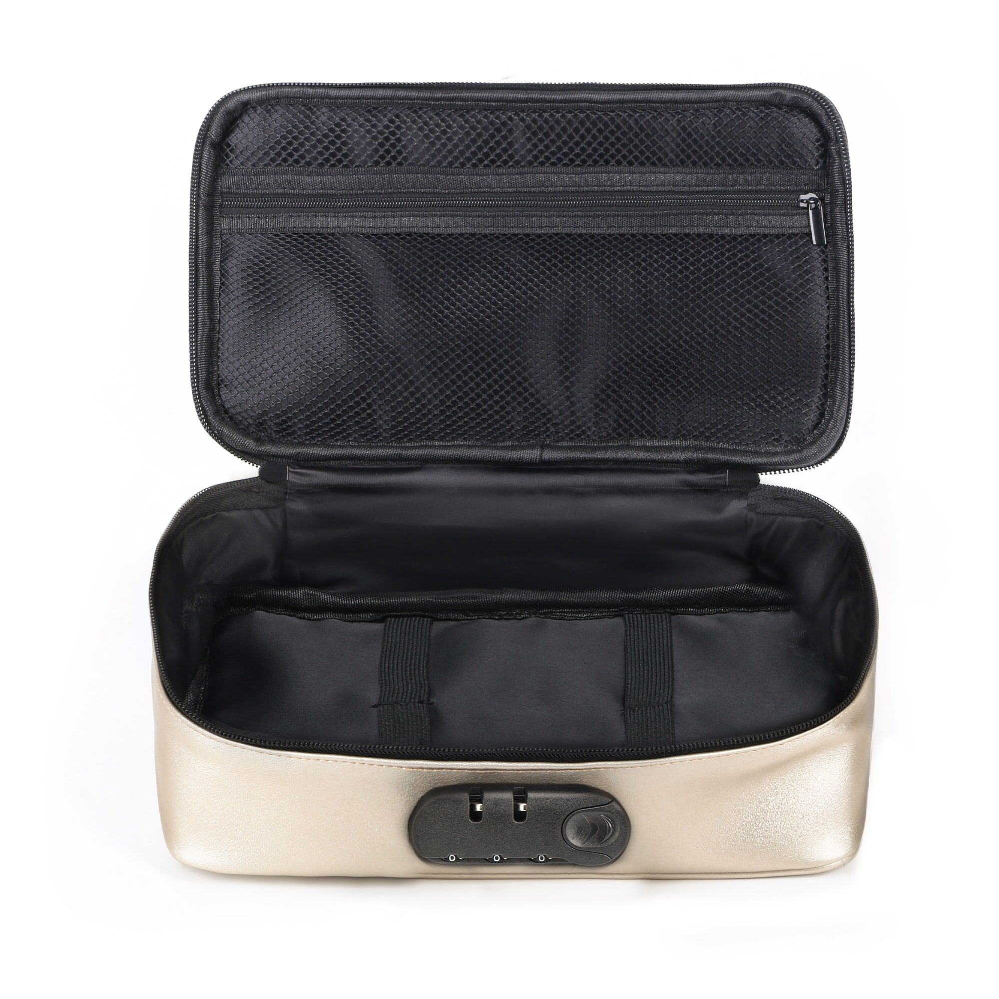 Золотистая сумочка для хранения игрушек Discreet Box