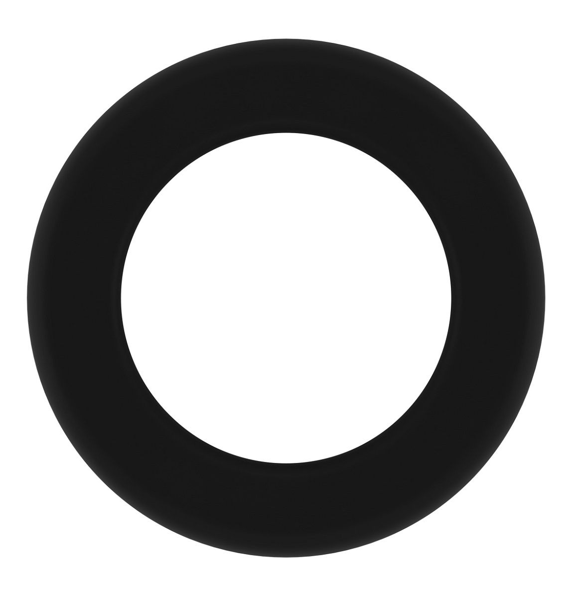 Чёрное эрекционное кольцо Cockring No.39 