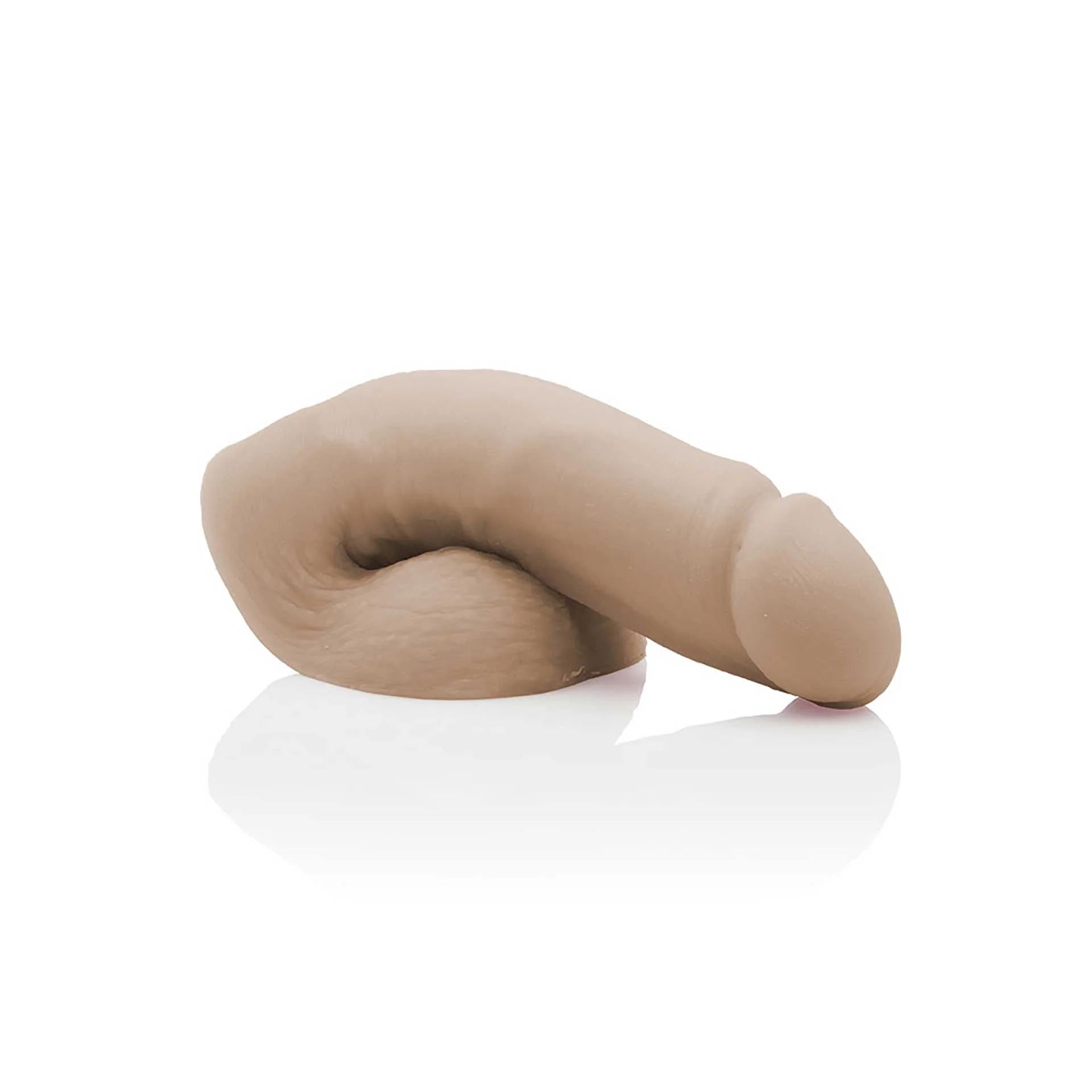 Мягкий имитатор пениса Fleshton Limpy среднего размера - 17 см.