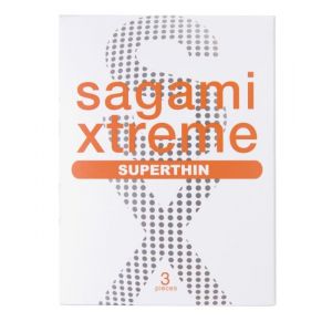 Ультратонкие презервативы Sagami Xtreme Superthin - 3 шт.