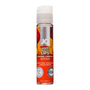 Лубрикант с ароматом персика JO Flavored Peachy Lips - 30 мл.