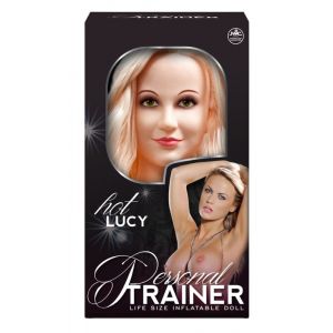 Надувная кукла с вибрацией и 2 любовными отверстиями Hot Lucy Lifesize Love Doll