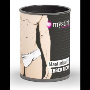 Компактный мастурбатор MasturbaTIN Ribbed Ricky