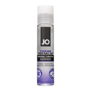 Охлаждающий лубрикант на силиконовой основе JO Premium COOLING - 30 мл.