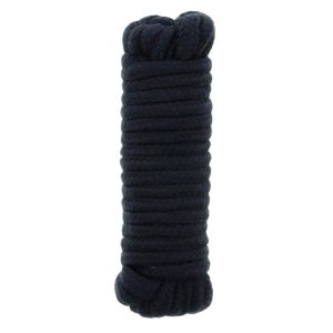 Чёрная веревка для связывания Love Rope - 5 м.