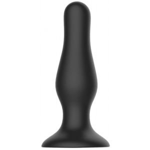 Черная анальная пробка Self Penetrating Butt Plug № 67 - 12,7 см.