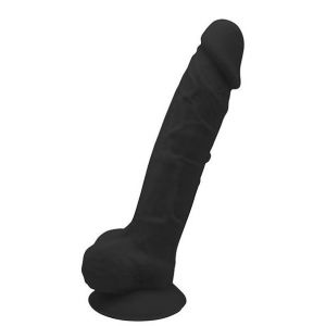 Черный реалистичный фаллоимитатор 7INCH BLACK - 16,5 см. 