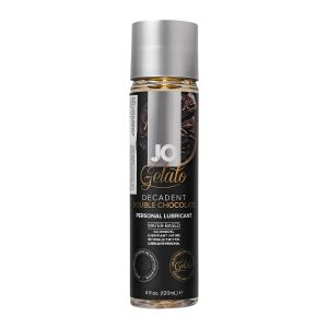 Лубрикант с ароматом шоколада JO GELATO DECADENT DOUBLE CHOCOLATE - 120 мл.