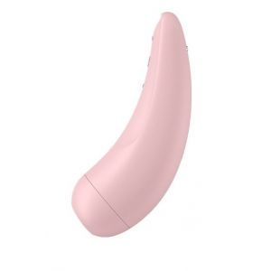 Розовый вакуум-волновой стимулятор Satisfyer Curvy 2+