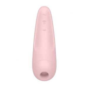 Розовый вакуум-волновой стимулятор Satisfyer Curvy 2+