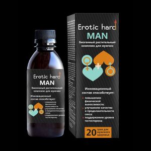 Мужской биогенный концентрат для усиления эрекции Erotic hard Man - 250 мл.