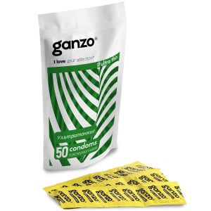 Ультратонкие презервативы Ganzo Ultra thin - 50 шт.