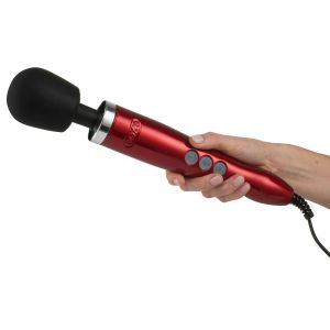 Красный жезловый вибратор Doxy Die Cast Wand Massager