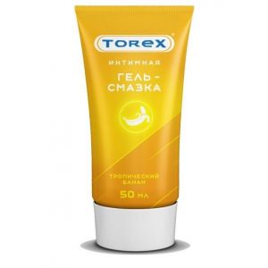 Смазка на водной основе TOREX  Тропический банан  - 50 мл.