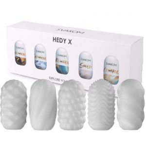 Набор из 5 мастурбаторов Hedy X5 Mixed