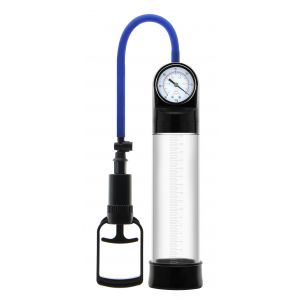 Прозрачная вакуумная помпа Erozon Penis Pump с манометром