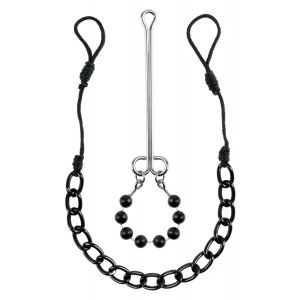 Интимные украшения с бусинами NIPPLE & CLIT JEWELRY