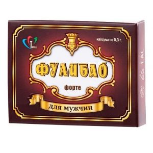 БАД для мужчин  Фулибао форте  - 6 капсул (0,3 гр.)