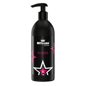 Возбуждающая гель-смазка на водной основе MyLube POWER XL - 500 мл.