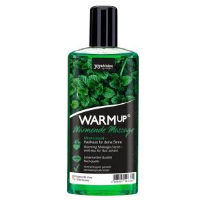 Массажное масло WARMup Mint с ароматом мяты - 150 мл.