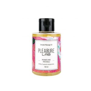 Массажное масло Pleasure Lab Delicate с ароматом пиона и пачули - 100 мл.