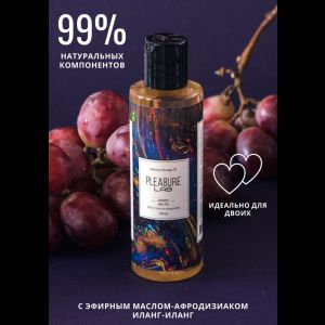 Массажное масло Pleasure Lab Relaxing с ароматом винограда и инжира - 100 мл.