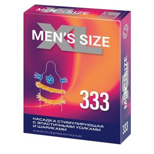 Стимулирующая насадка на пенис MEN SIZE 333