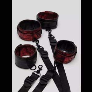 Изысканный набор фиксаций на кровати Reversible Under Mattress Restraint Set