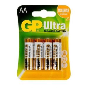 Батарейки алкалиновые GP Ultra Alkaline AA/LR6 - 4 шт.